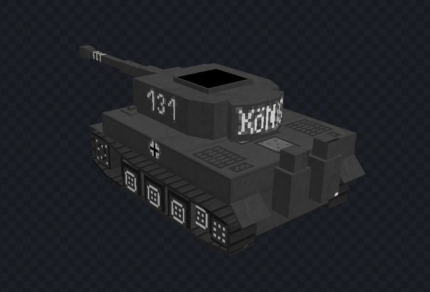 tiger 1 back