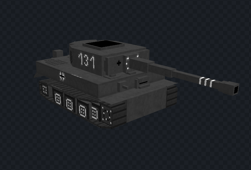 tiger 1 front